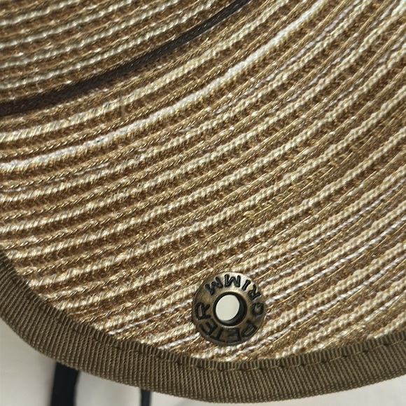 Peter Grimm Wide Brim Floppy Sun Hat Packable Cotton/Nylon EUC main image 4